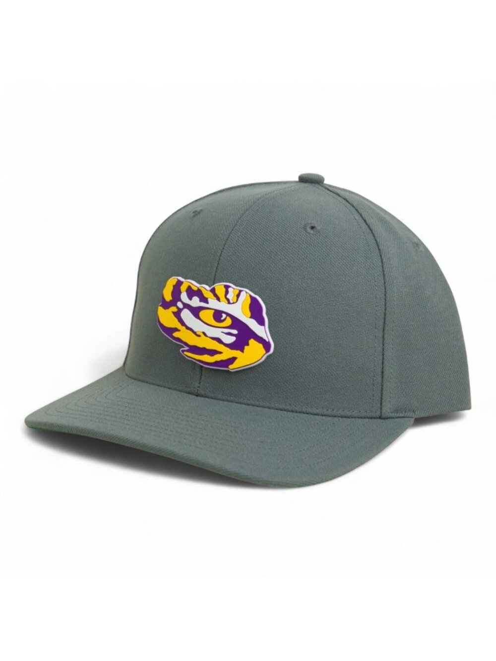 LSU Tiger Eye 3D Snapback Surge Trucker Hat- Charcoal